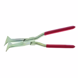 Pince à dresser triangulaire Poignée en plastique rouge