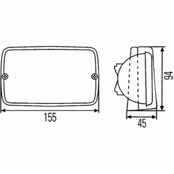 Lampe de travail HELLA 1GA 996 082-001 - Vue supplémentaire 4