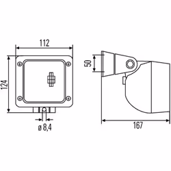 Lampe de travail HELLA 1GA 996 083-001 - Vue supplémentaire 4
