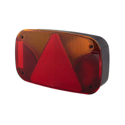 HELLA 2VB 998 232-021 Feu arrière droit rouge/jaune noir avec ampoules, pour remorques