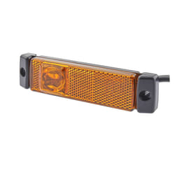 HELLA 2PS 008 645-611 Feu de position LED droit, gauche 24 Raccord fileté, Montage en saillie