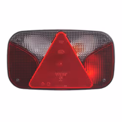 HELLA 2VP 998 232-261 Feu arrière droit blanc/rouge noir pour remorques, avec ampoules - Vue supplémentaire 4
