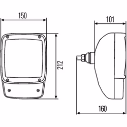 Projecteur principal HELLA 1SA 996 120-471 - Vue supplémentaire 5