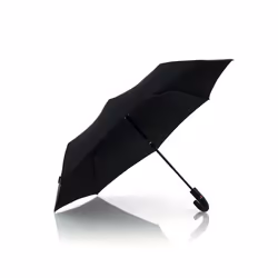 Knirps T.260 medium duomatic Noir Aluminium, Fibre de verre, Acier Polyester Compact Parapluie