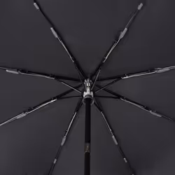 Knirps T.260 medium duomatic Noir Aluminium, Fibre de verre, Acier Polyester Compact Parapluie - Vue supplémentaire 4