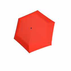 Knirps US.050 Ultra Light Manual, Compact, Parapluie, Rond, Rouge, Aluminium, Fibre de verre, Polyester