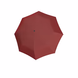 Knirps Vision Duomatic, Compact, Parapluie, Octogone, Rouge, Plastique, Unisexe