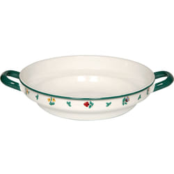 RIESS 0220-049 Coupe de fruits 3 L Rond Acier émaillé Multicolore, Blanc 1 pièce(s)