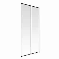 Rideau moustiquaire - Windhager - 03526 - Anthracite - 110 x 220 cm - 2 bandes polyester