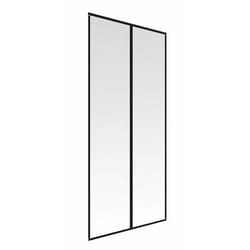 Rideau moustiquaire - Windhager - 03526 - Anthracite - 110 x 220 cm - 2 bandes polyester