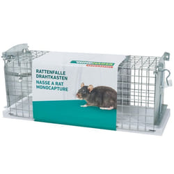 Nasse pour rats et souris - WINDHAGER - Robuste et simple dutilisation - Couleur blanche - Pour adultes - Mixte