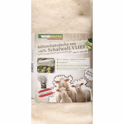 Windhager 06036, Protection contre les faibles températures, Plante de jardin, Plante en pot, Arbuste, Blanc, Laine, 100 g/m² ...