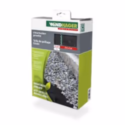 Windhager 06564, Géotextile tissé, Noir, 100 g/m², CE, 2000 mm, 25000 mm
