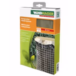 Windhager 06749, Couvercle composteur, Beige, Tissu, Rond, 200 g/m², 120 cm
