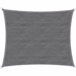 Voile dombrage - WINDHAGER - Capri - 4 x 5 m - Gris - Protection anti-UV