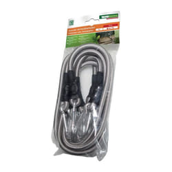 Corde extensible 4 sangle extensibles et 8 mousquetons longueur 70 cm