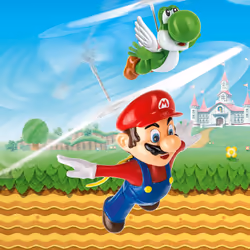 Carrera Toys Super Mario - Flying Cape Mario modèle radiocommandé Hélicoptère Moteur électrique