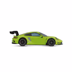 Carrera Porsche 911 GT3 R "Acid Green" Modèle de voiture de sport