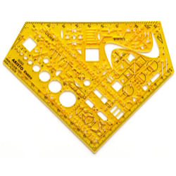 Aristo AR5050 Transparent, Jaune Plastique