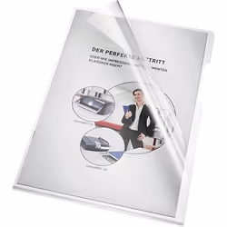 Bene 205000CL, 210 x 297 mm (A4), Transparent, PVC, Gloss, Portrait, Supérieure et latérale