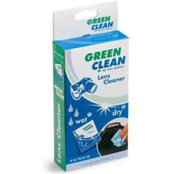 Green Clean Lens Cleaner Lentilles/verres Chiffons secs et humides de nettoyage d'équipement électronique