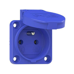 Pc Electric - 104-0bs Prise à contact de protection IP54 bleu R247432