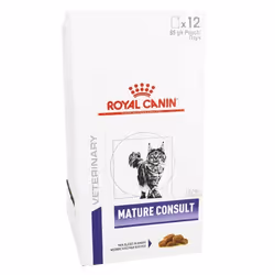 Royal Canin Veterinary Chat Mature Consult Aliment Humide 12 sachets