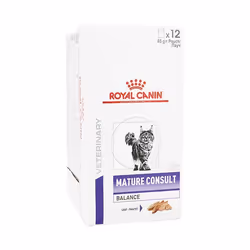 Royal Canin Veterinary Chat Mature Consult Balance Aliment Humide 12 x 85g