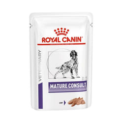 Pâtée - Royal Canin - Health Management Chien Mature Consult - 12 x 85g - Aliment humide premium - Senior
