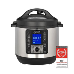Multicuiseur - TZS FIRST AUSTRIA - 6L - 1000W - Acier Inox - 12 Programmes Automatiques