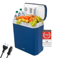 Glacière électrique - TZS FIRST AUSTRIA - Portable Voiture Camping - 20L - Bleu