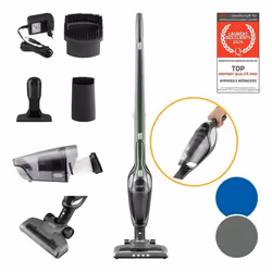 Aspirateur Balai et à Main - TZS FIRST AUSTRIA - 2en1 - Autonomie 60 min - Filtre HEPA - Sans fil