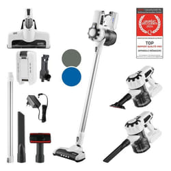 Aspirateur Balai Sans Fil Puissante - TZS FIRST AUSTRIA - 2 en 1 - 120W - Autonomie 40 min - HEPA