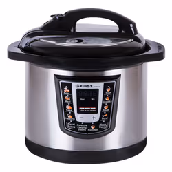 First Austria FA-5130, 6 L, Noir, Acier inoxydable, Plastique, Acier inoxydable, 1000 W, 220–240, 320 mm