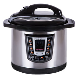 First Austria FA-5130 autocuiseur 6 L Noir, Acier inoxydable 1000 W