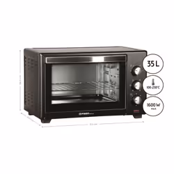 First Austria FA-5044-1 four 35 L 1600 W Noir