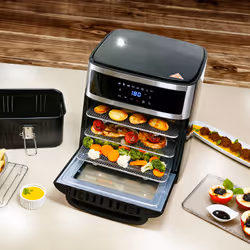 First Austria FA-5053-5 friteuse Unique 13 L Autonome 1700 W Friteuse d’air chaud Noir