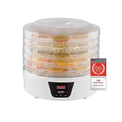 Déshydrateur alimentaire - 5 Plateaux Thermostat Réglable Minuterie 0% BPA - Fruits Ecran LED