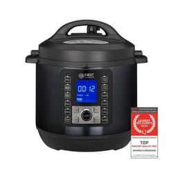 Multicuiseur - TZS FIRST AUSTRIA - 6L - 1000W - 12 programmes - Acier inoxydable