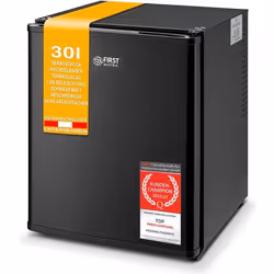 Mini Rfrigrateur Portable 30L Mini Frigo de Chambre ou Htel - Silencieux Rglages de Temprature Noir