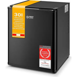 Mini Rfrigrateur Portable 30L Mini Frigo de Chambre ou Htel - Silencieux Rglages de Temprature Noir