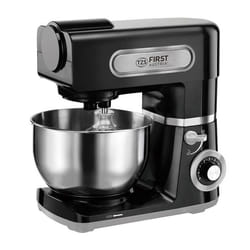 Robot Pâtissier professionnel 1500W Inox - Bol 6 L Kit pâtisserie complet - Mélangeur de cuisine Noir