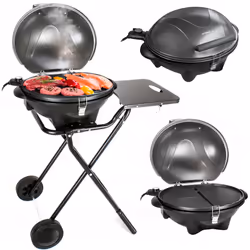 First Austria FA-5350-1 barbecue et grill Chaudron Electrique Noir 2400 W