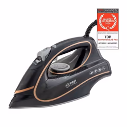 Fer à repasser vapeur - TZS FIRST AUSTRIA - 2800-3200W - Semelle céramique - Réservoir 450ml - Vapeur verticale