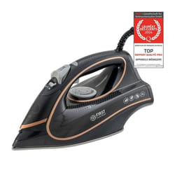 Fer à repasser vapeur - TZS FIRST AUSTRIA - 2800-3200W - Semelle céramique - Réservoir 450ml - Vapeur verticale