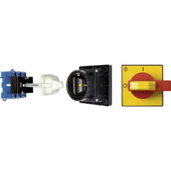 Kraus&naimer - KG250.T203/13.VE Interrupteur sectionneur avec adaptateur de porte 250 a 1 x 90 ° rouge, jaune 1 pc(s) D75653
