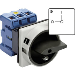 Kraus&naimer - KG10B.T103/01.E Interrupteur sectionneur refermable 20 a 1 x 90 ° noir 1 pc(s)