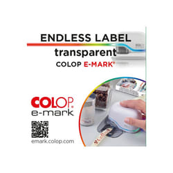 Colop 155362 étiquette à imprimer Transparent Imprimante d'étiquette adhésive
