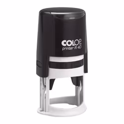 Colop Printer R 40, Auto-encreur, Plastique, 40 x 40 mm, Noir, Blanc, Plastique