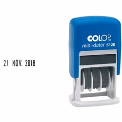 COLOP Mini dateur S120 mois en lettres FR    …